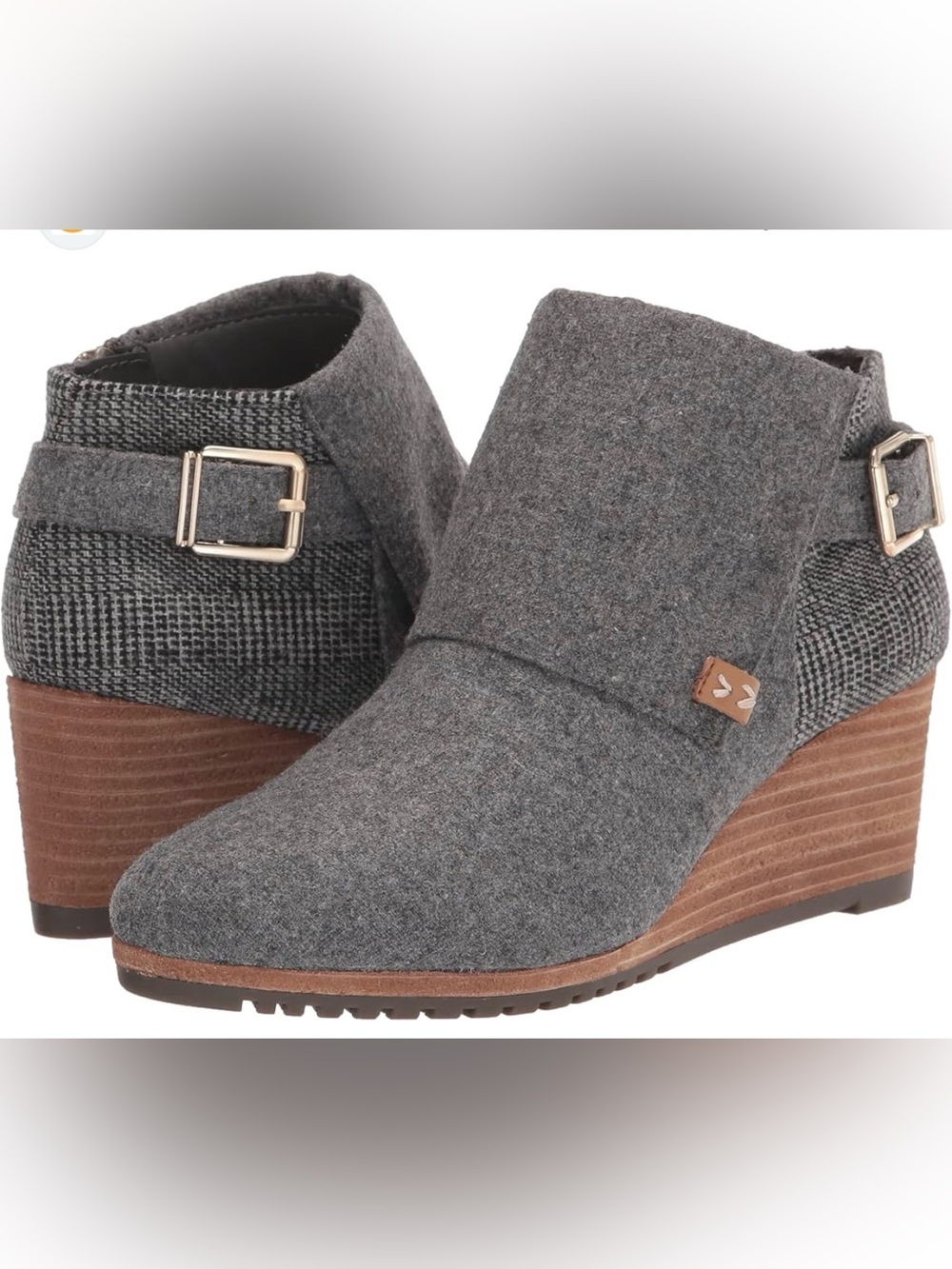 Dr. Scholl's womens Create Booties Ankle Boot Mid Grey